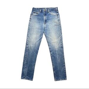 Vintage Carhartt Men’s Slim Straight Leg Workwear Jeans - 34 x 34 (32 x 33)